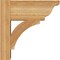 Ekena Millwork Thorton Traditional Rough Sawn Outlooker, Western Red Cedar, 6"W x 12"D x 12"H OUT06X12X12THR01RWR - alternate 3